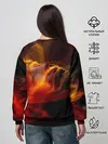 Женский свитшот / Fire Girl