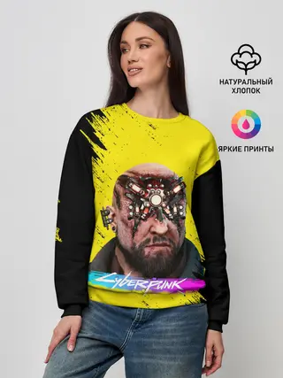 Женский свитшот / CD Projekt | CYBERPUNK 2077