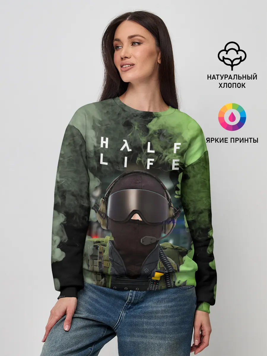 Женский свитшот / Opposing Force | Half-Life