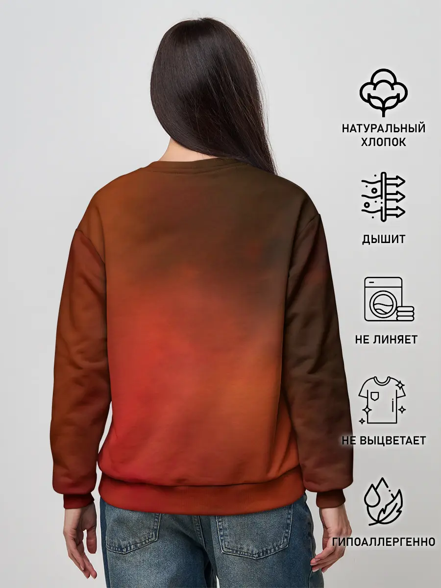 Женский свитшот / Brilliant Live Adventures - David Bowie