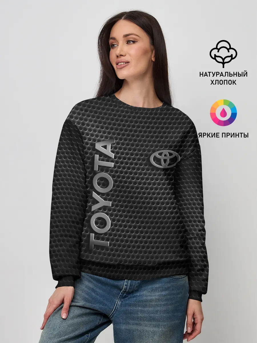 Женский свитшот / TOYOTA STEEL HONEYCOMBS