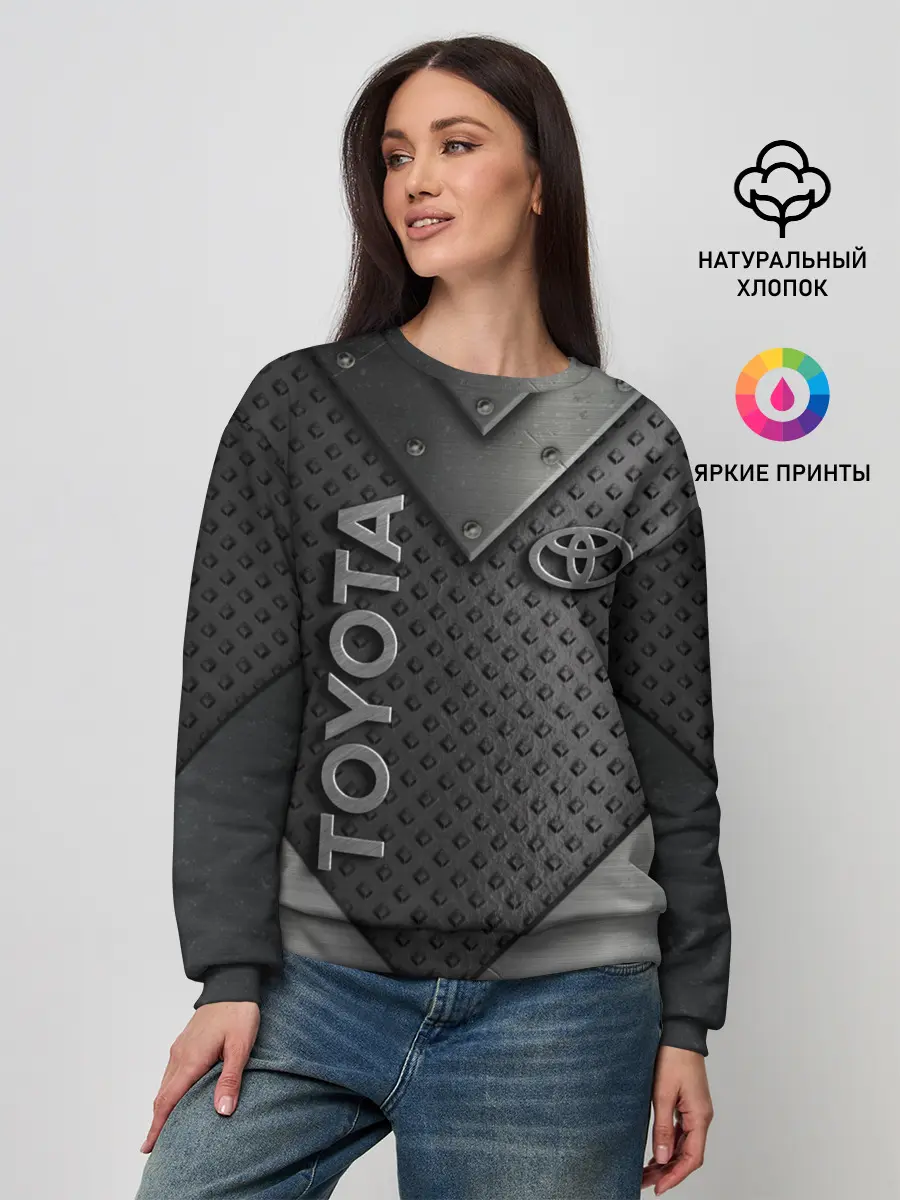 Женский свитшот / TOYOTA IRON | STEEL