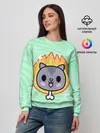 Женский свитшот / Toca Boca Cat