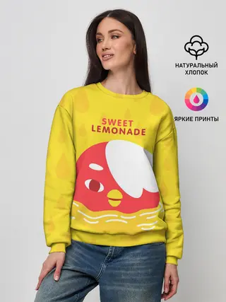 Женский свитшот / Sweet lemonade