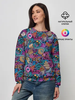 Женский свитшот / День Рождения