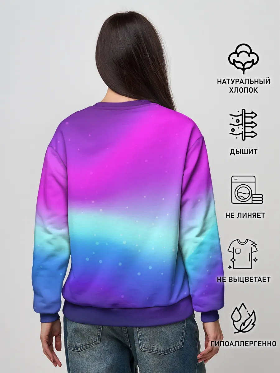 Женский свитшот / MARSHMELLO | МАРШМЕЛЛОУ