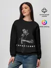 Женский свитшот / Скриптонит Надпись Музыкант