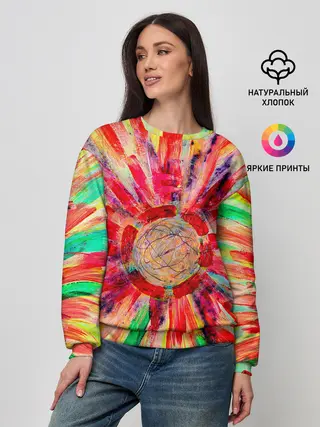 Женский свитшот / Освобождение от 3D