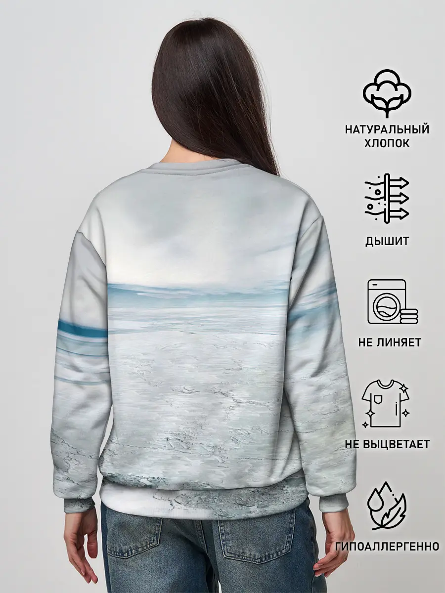 Женский свитшот / Infinite - Deep Purple