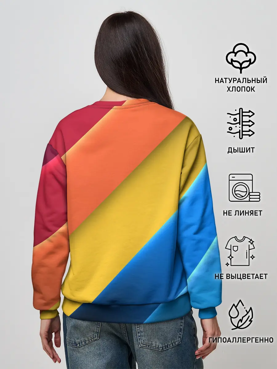 Женский свитшот / Полутона и оттенки