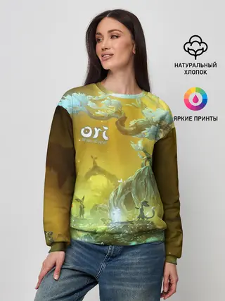 Женский свитшот / Ori | Ori and the Will of the Wisps