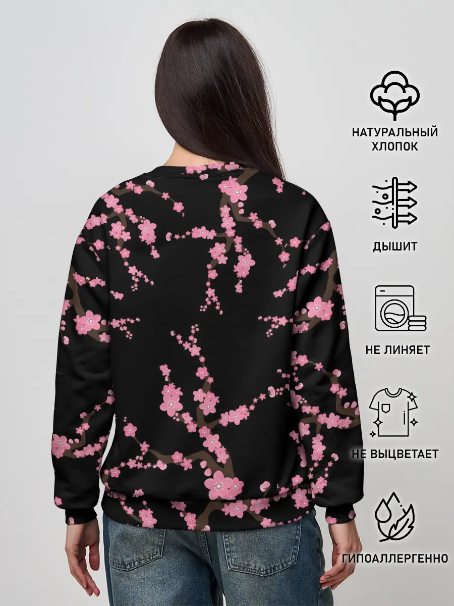 Женский свитшот / Сакура | Япония | Japan
