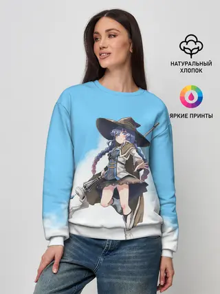 Женский свитшот / Рокси Ведьма