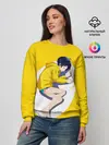 Женский свитшот / Yellow egg. Oto Ai