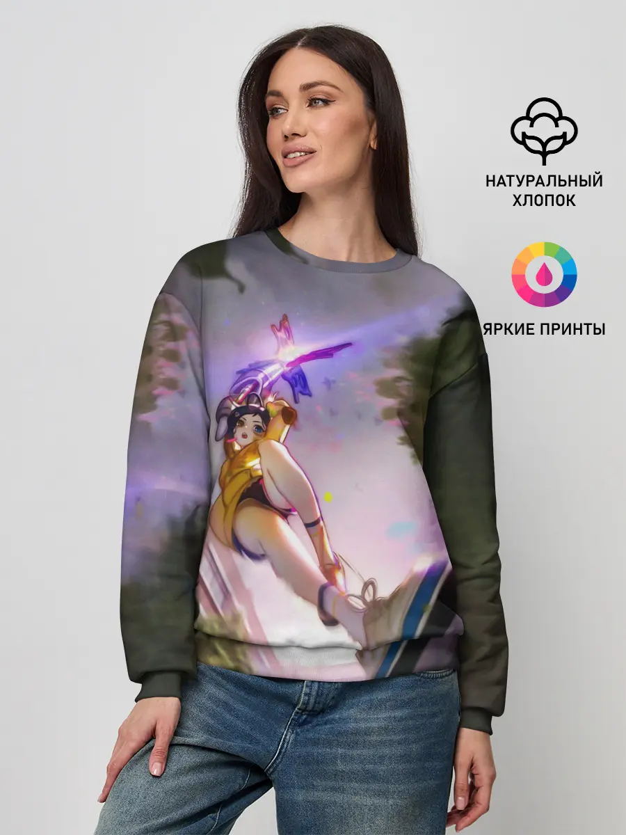 Женский свитшот / Ай Ото. Приоритет Чудо-Яйца