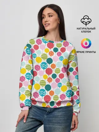 Женский свитшот / Праздник