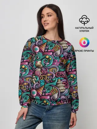 Женский свитшот / Happy Birthday