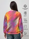 Женский свитшот / vivid gradient