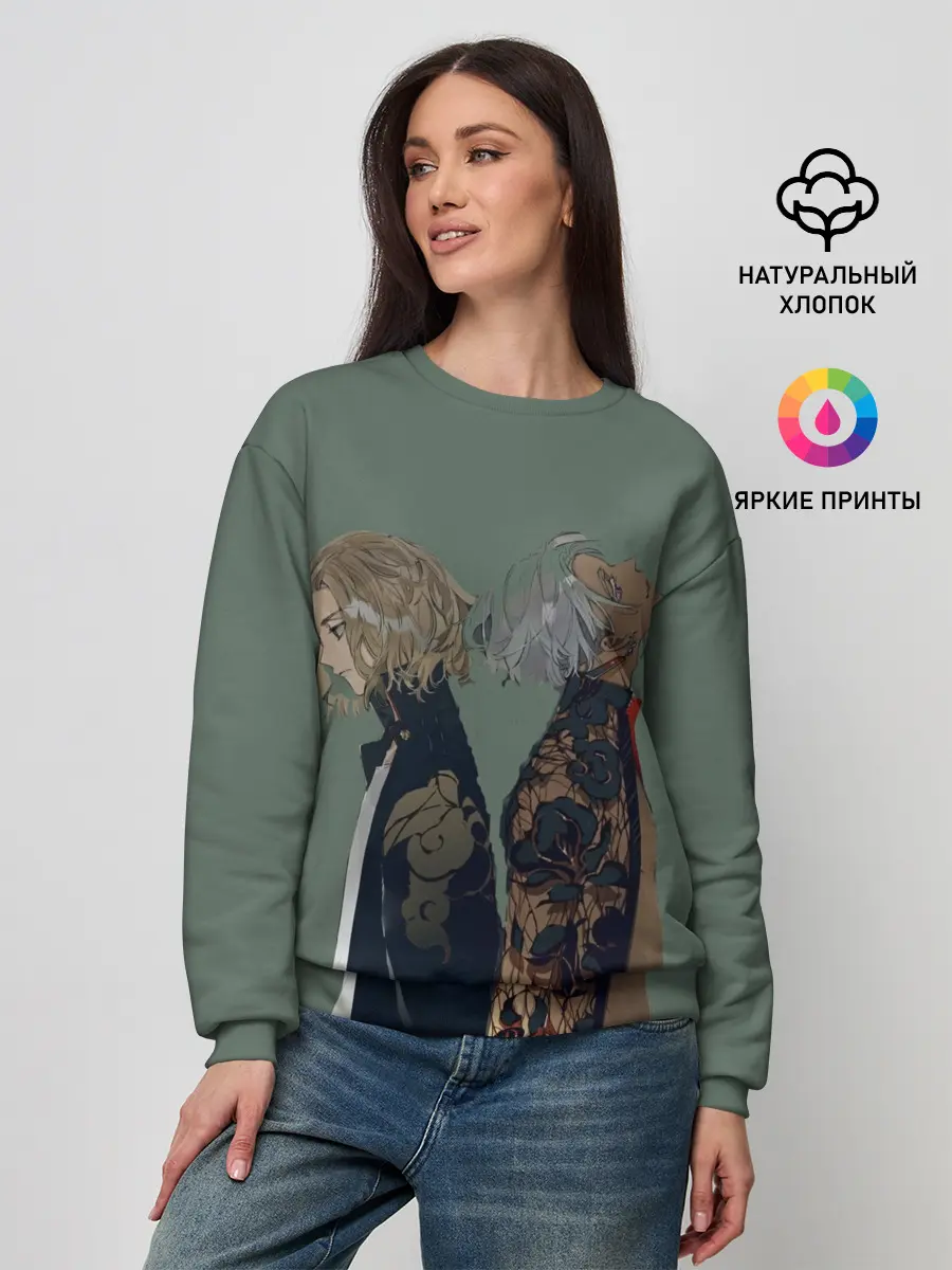 Женский свитшот / Токийские мстители Майки