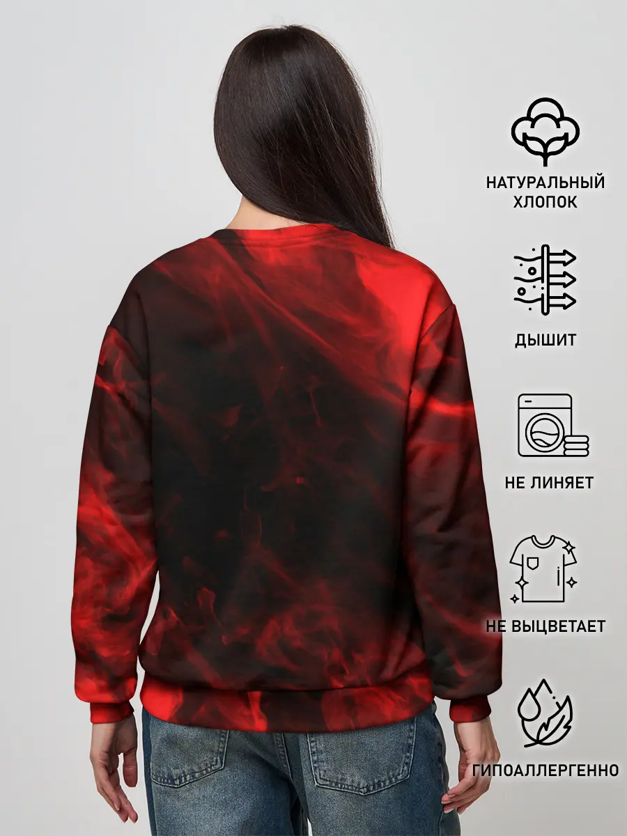 Женский свитшот / Itadori Yuji | Магическая битва