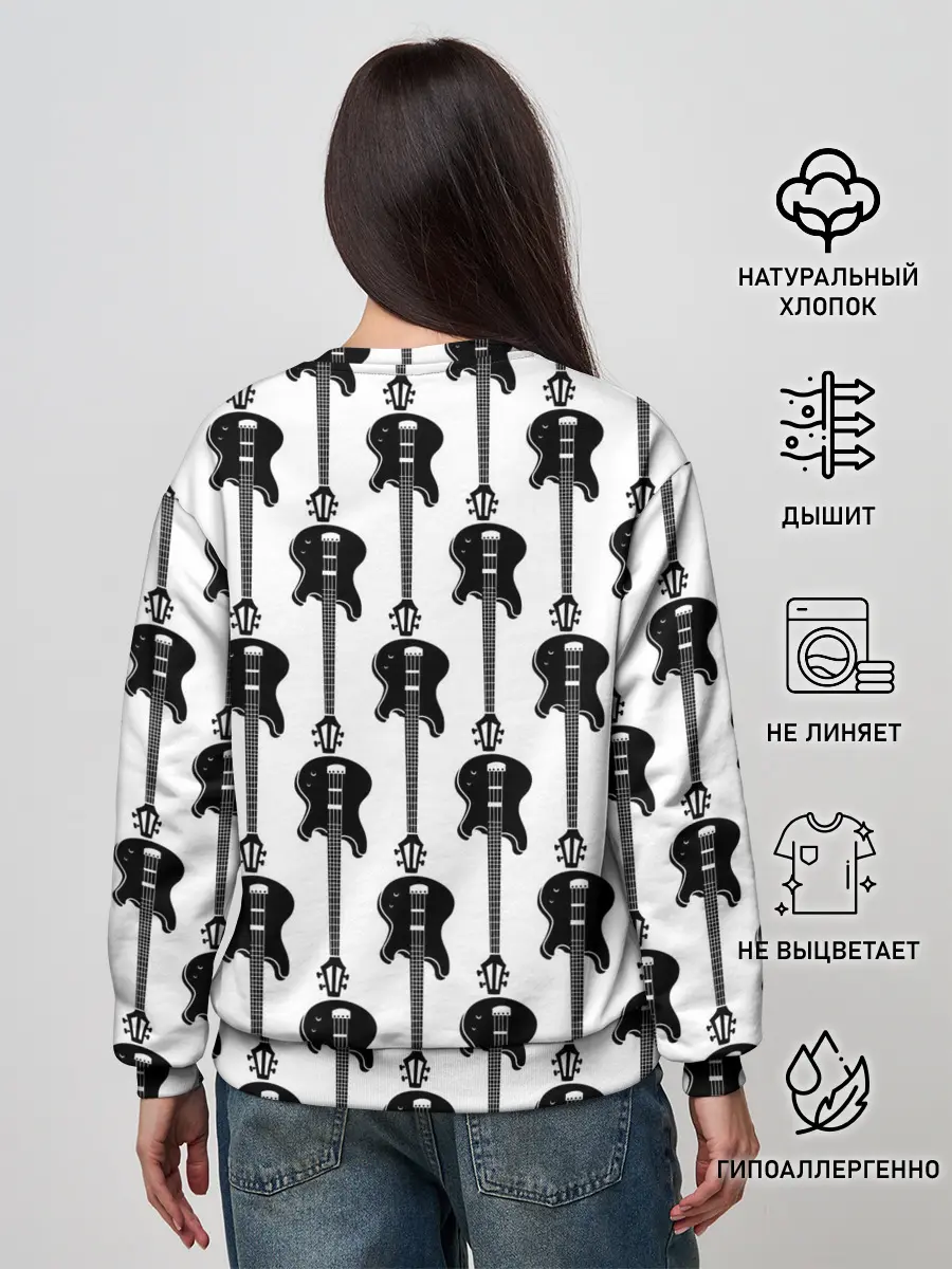 Женский свитшот / GUITAR ELECTRIC