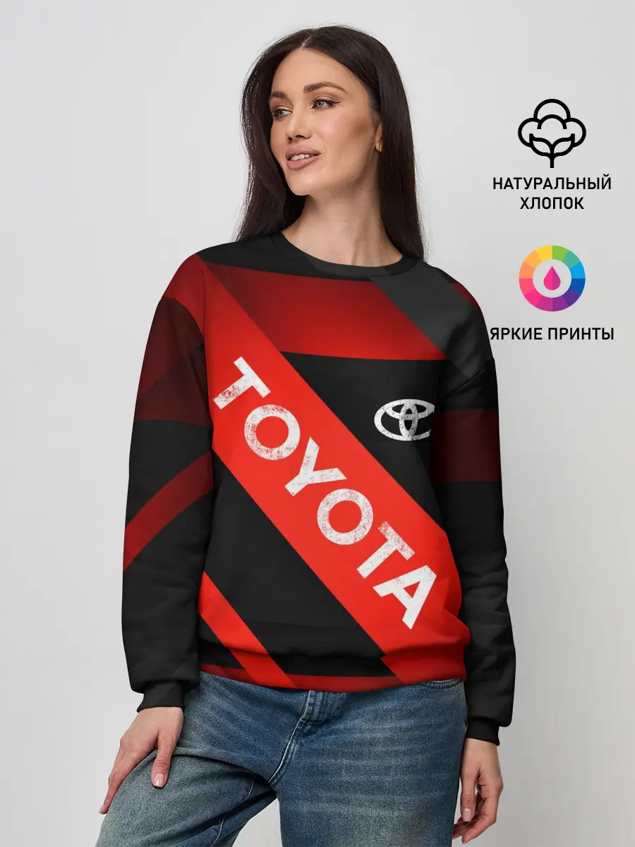 Женский свитшот / TOYOTA LINES