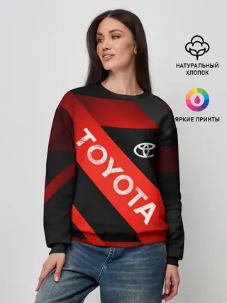 Женский свитшот / TOYOTA LINES