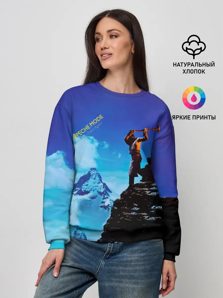 Женский свитшот / Construction Time Again - Depeche Mode