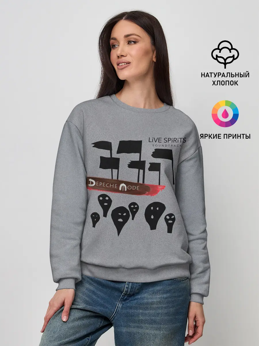 Женский свитшот / LiVE SPiRiTS SOUNDTRACK - Depeche Mode