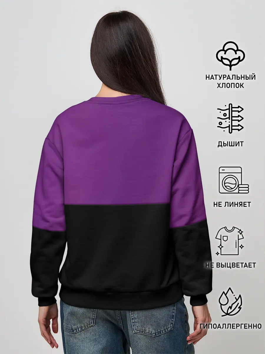 Женский свитшот / Shades of Deep Purple