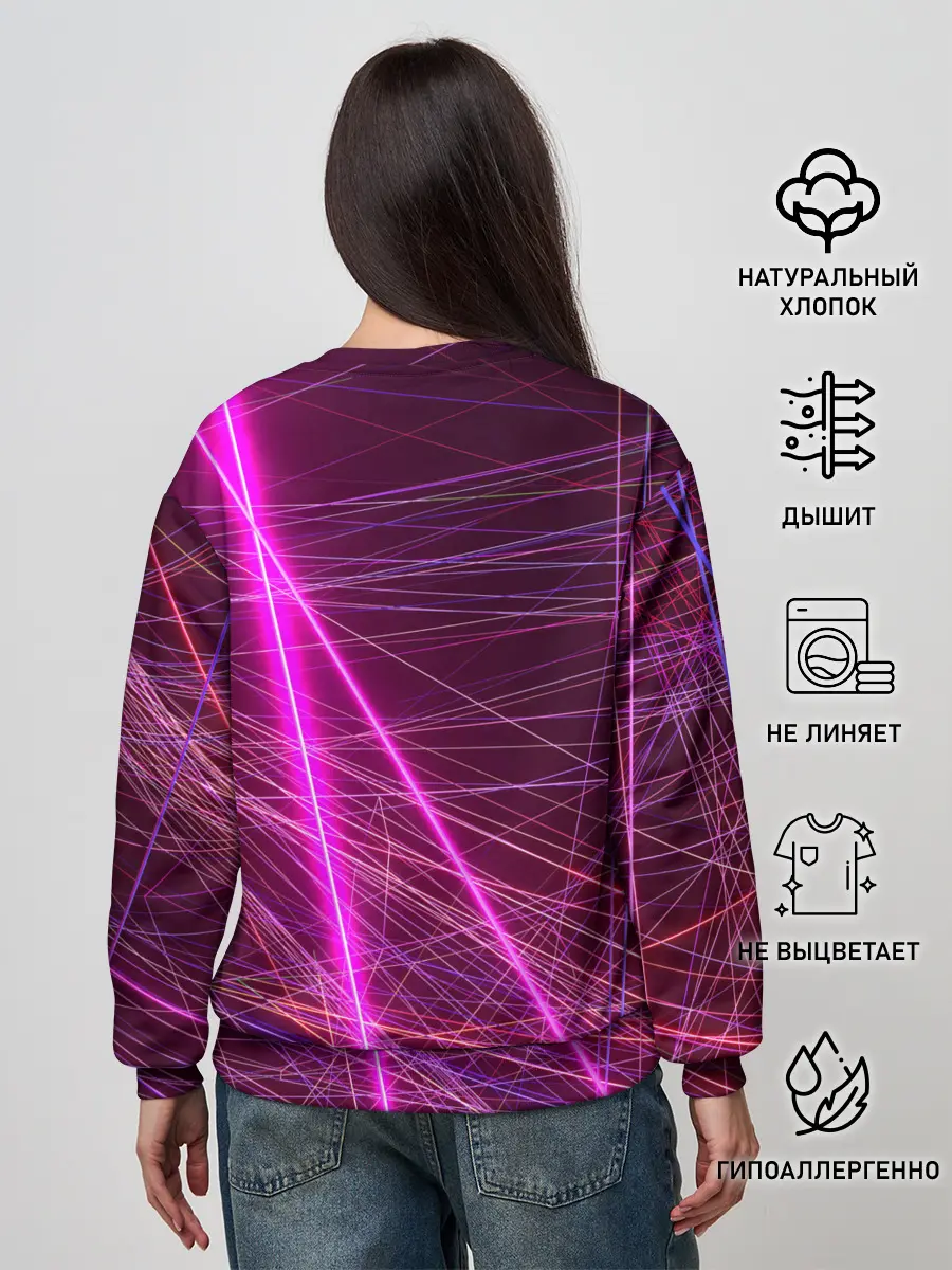 Женский свитшот / ЛАЗЕРЫ | LASERS