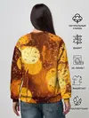 Женский свитшот / Дождик золотой