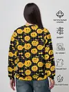 Женский свитшот / Психоделические смайлы