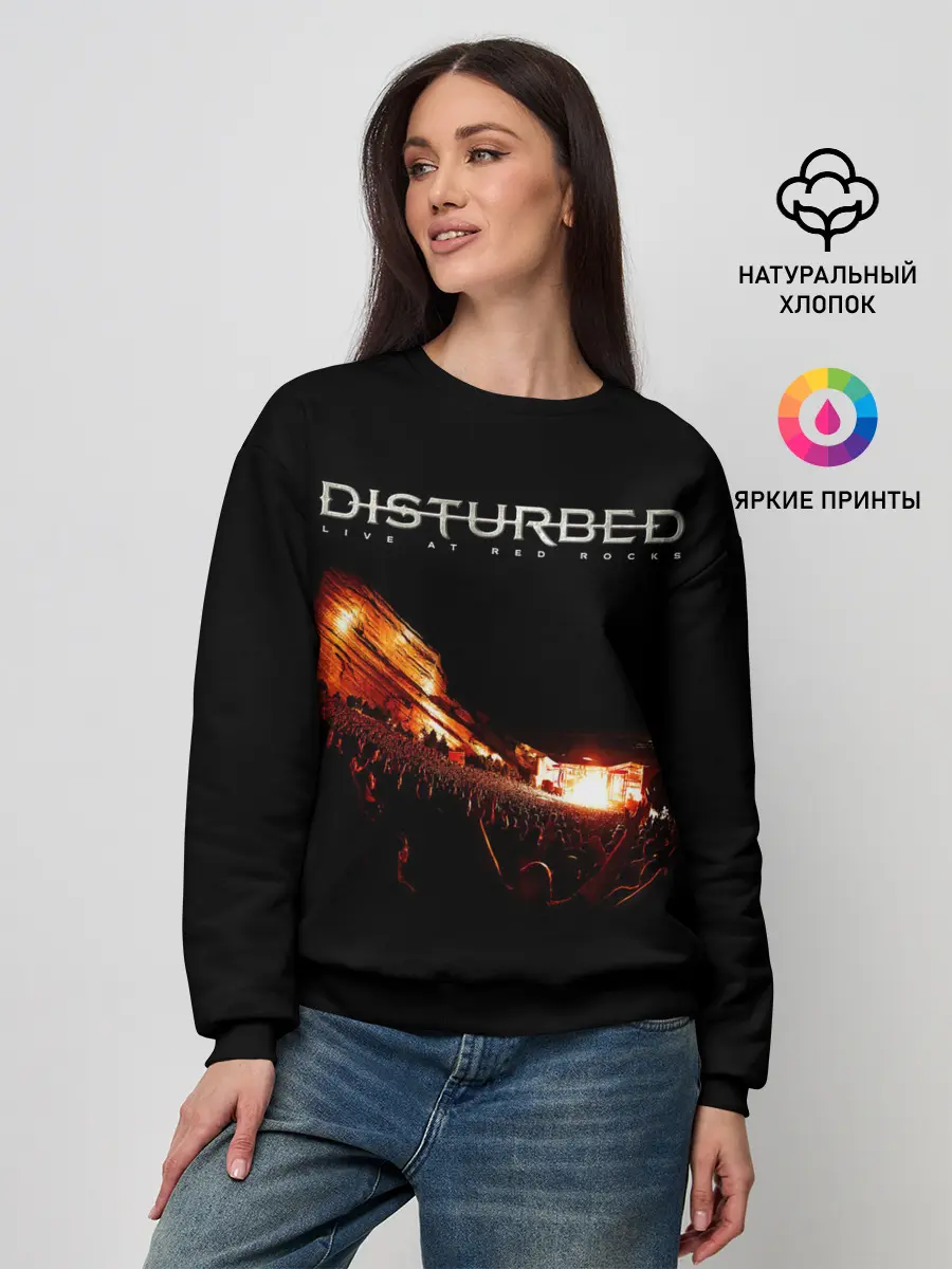 Женский свитшот / Live at Red Rocks - Disturbed