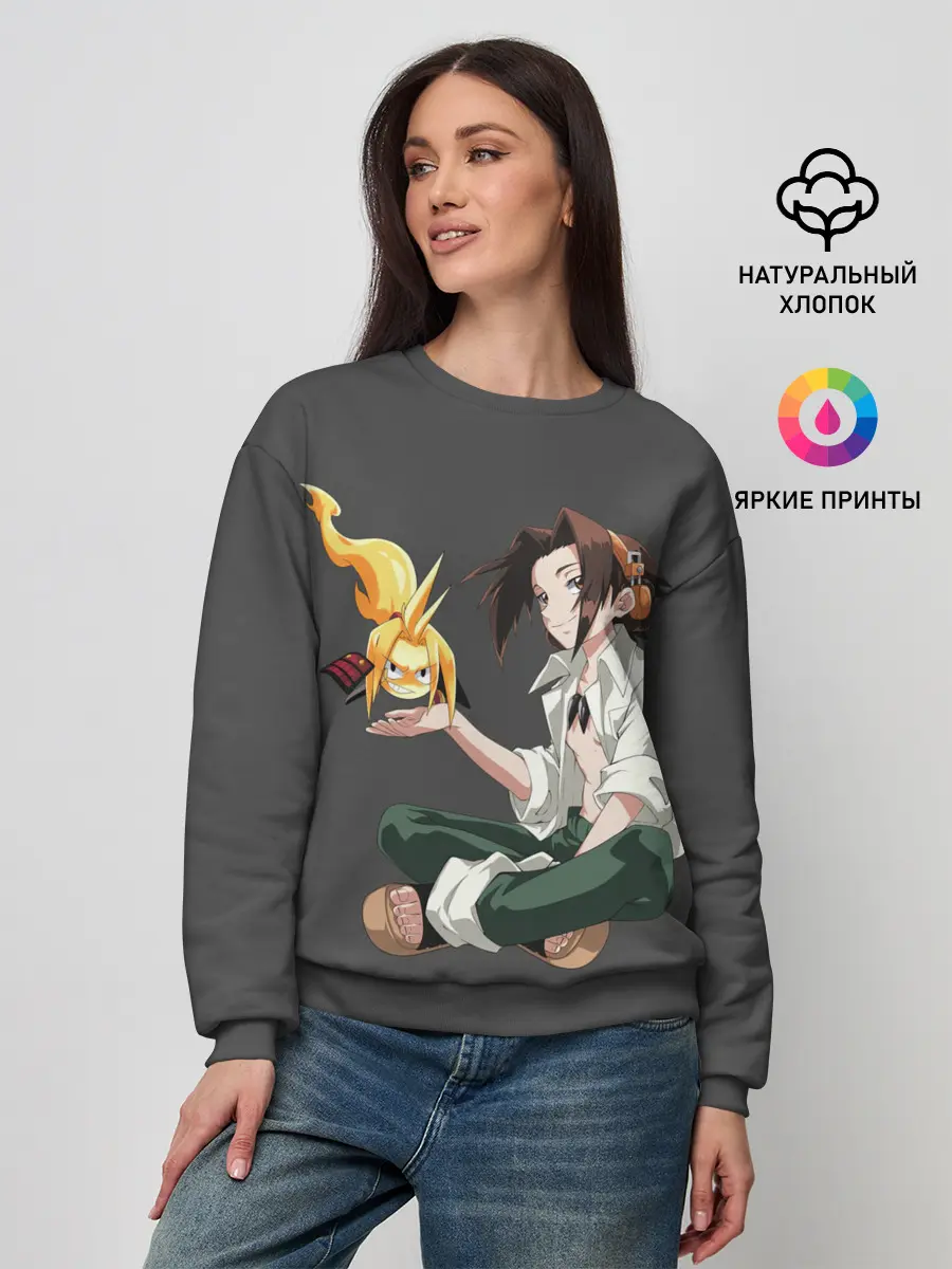 Женский свитшот / Веслый Йо