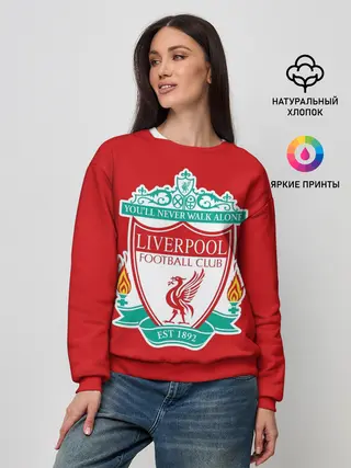Женский свитшот / F.C. LIVERPOOL