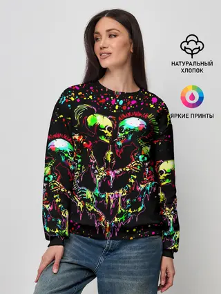 Женский свитшот / Адская любовь