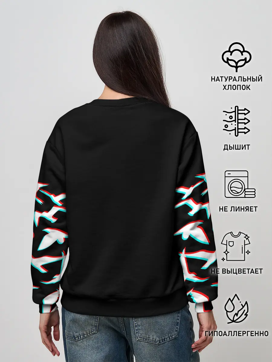 Женский свитшот / Alan Wake Glitch