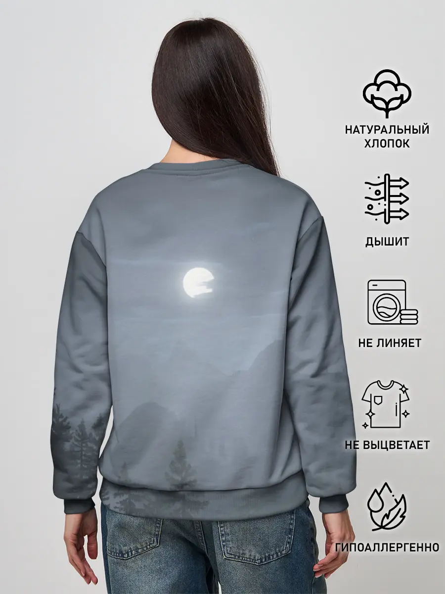 Женский свитшот / Алан Уэйк: Полнолуние