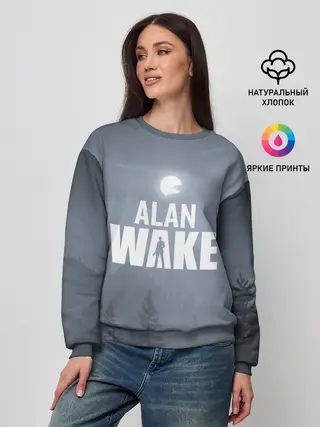 Женский свитшот / Алан Уэйк: Полнолуние