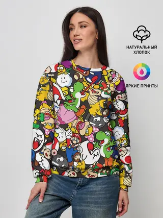 Женский свитшот / Mrio ALLSTARS