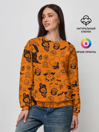 Женский свитшот / Spooky Halloween BT21 | BTS