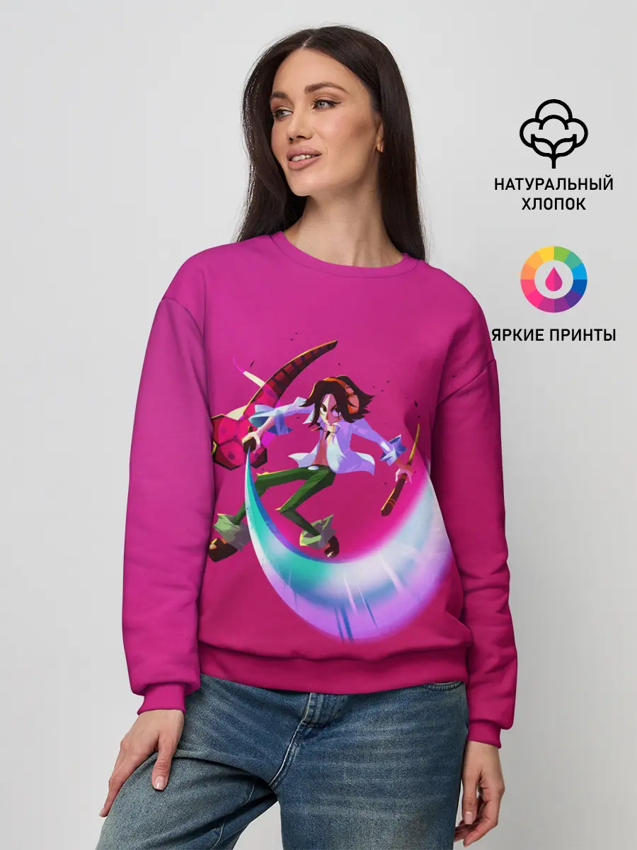 Женский свитшот / Shaman King here