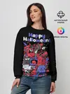 Женский свитшот / Монстры на Хеллоуин