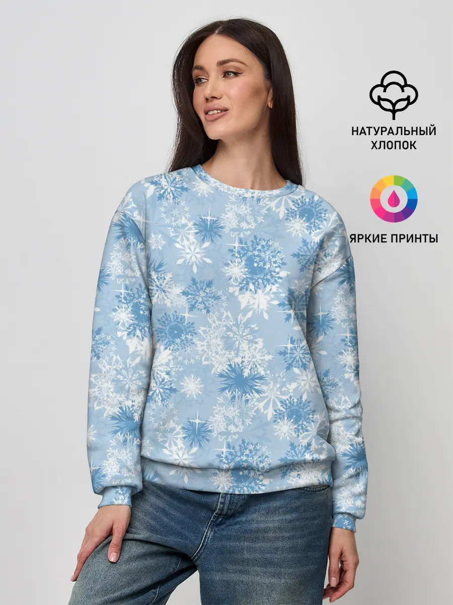 Женский свитшот / Морозец