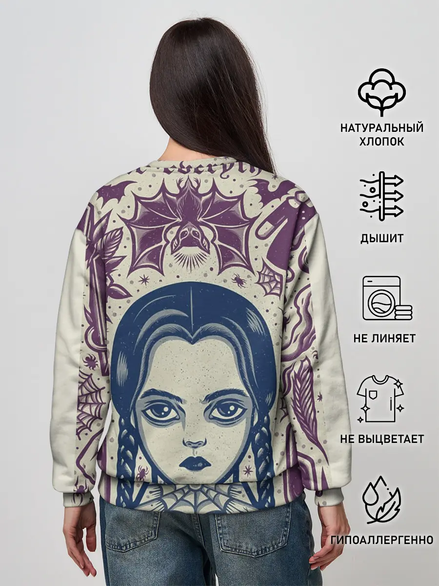 Женский свитшот / THE ADDAMS FAMILY NW2