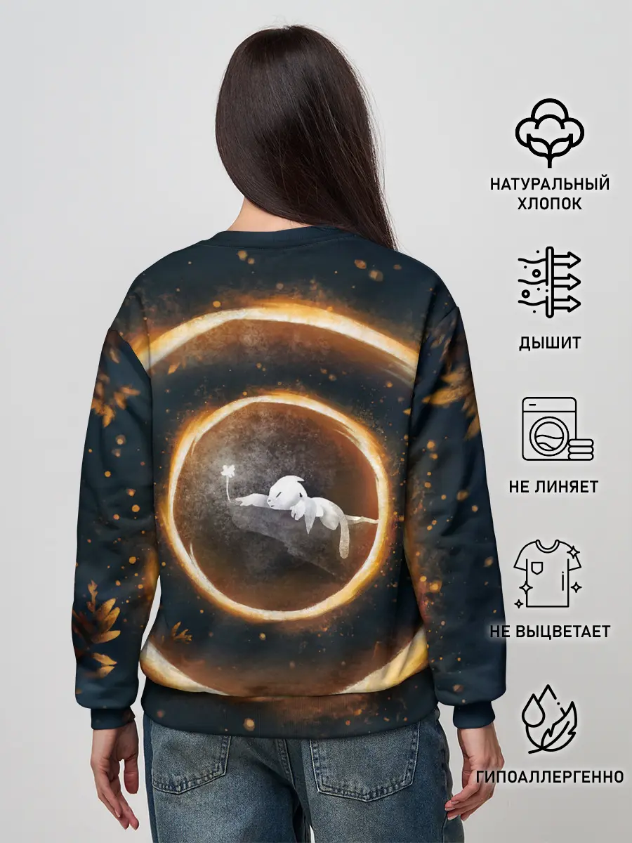 Женский свитшот / Ori and Flower