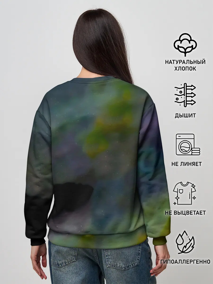 Женский свитшот / Точно ртуть алоэ - Мумий Тролль