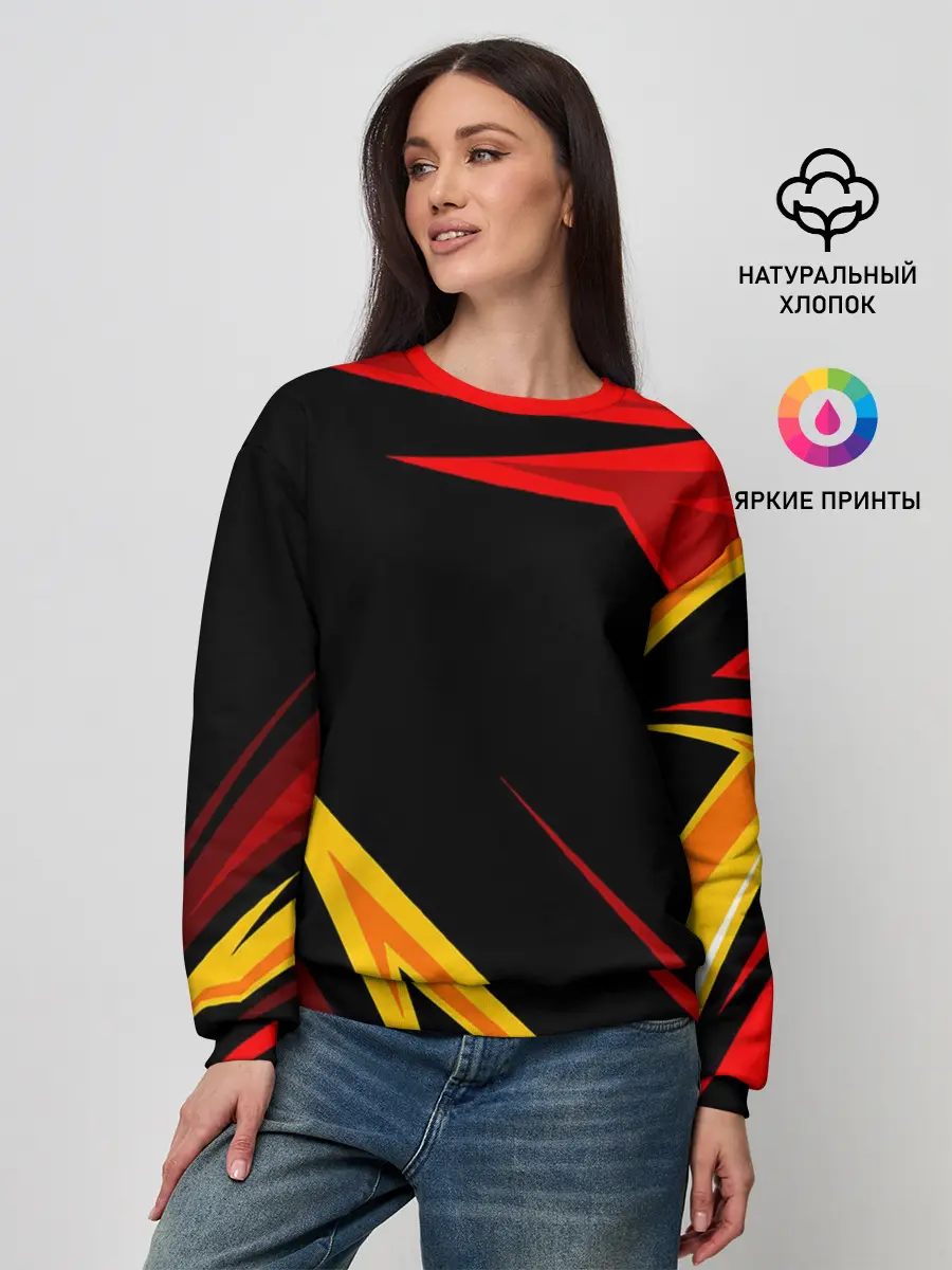 Женский свитшот / Уникальные линии