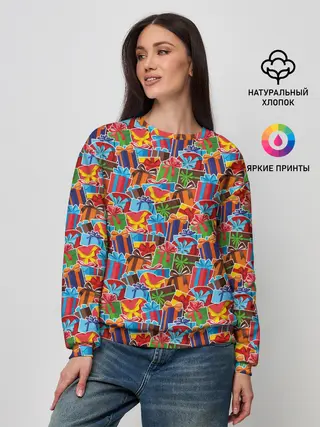 Женский свитшот / Подарки на Праздник